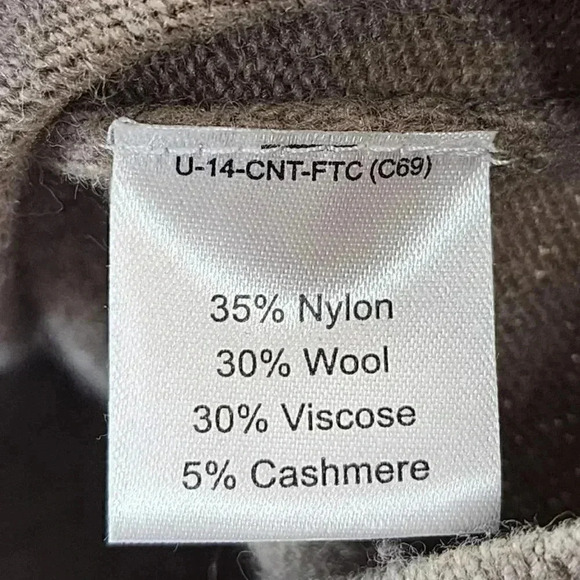 Jos.A Banks Wool Cashmere Blend V Neck Pull over Men's Sweater *Italy * XL - Picture 7 of 8